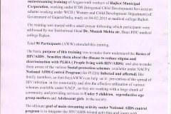 HIV Main Streaming Training